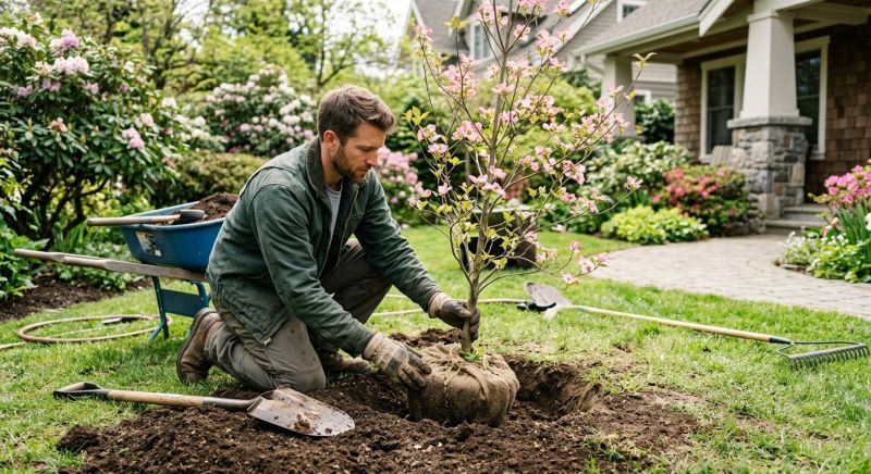 Dogwood Tree Planting in Honolulu, HI
